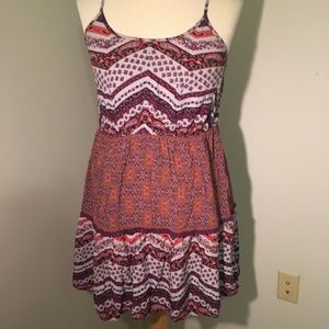 Boho Patterned Mini Sundress